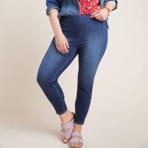 Anthropologie Pilcro High Rise Denim Leggings